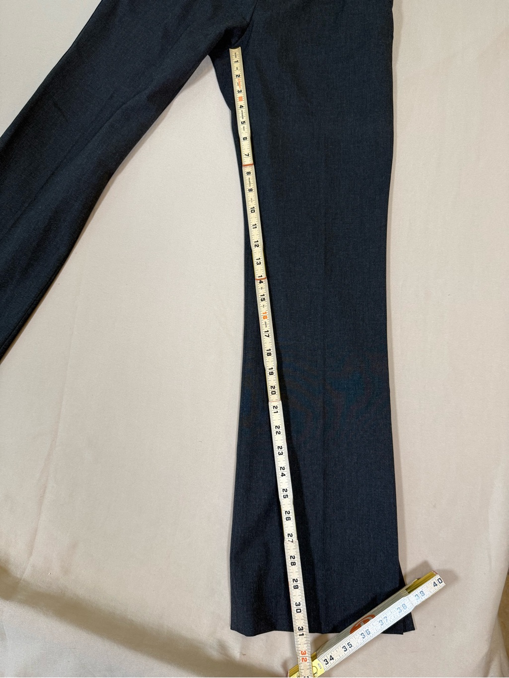 A Pea In The Pod, Maternity Grey Slacks With Secret Fit Belly, Size Small. — image 5 of 8
